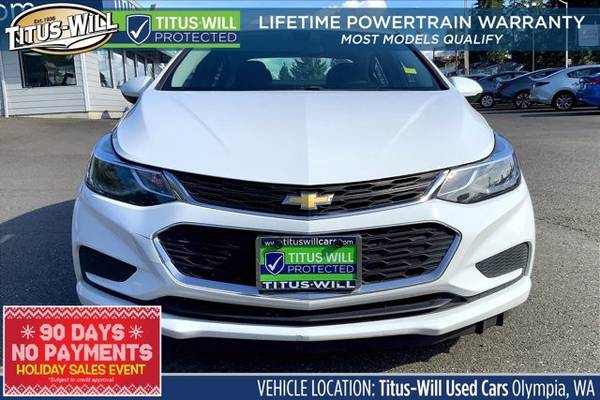 2016 Chevrolet Cruze Chevy LT Sedan - cars & trucks - by dealer -... for sale in Olympia, WA – photo 2