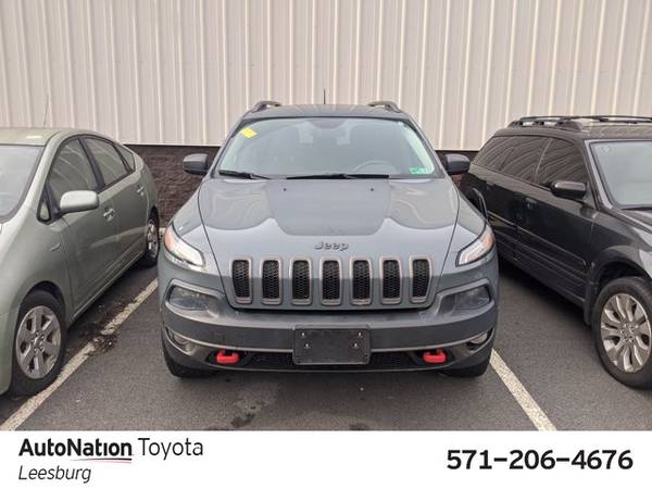 2014 Jeep Cherokee Trailhawk 4x4 4WD Four Wheel Drive SKU:EW188230 -... for sale in Leesburg, District Of Columbia – photo 2