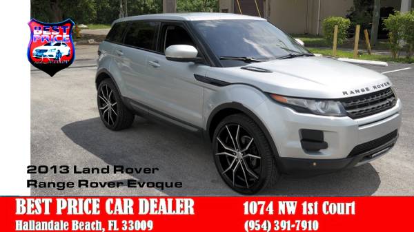 2013 RANGE ROVER EVOQUE LUXURY SUV***BAD CREDIT APROVED + LOW PAYMENTS for sale in Hallandale, FL