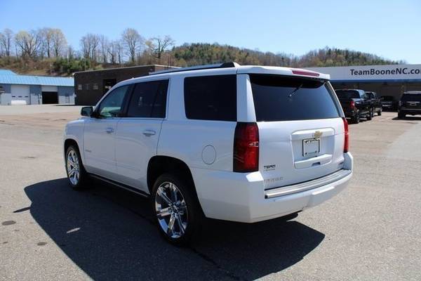 2017 Chevy Chevrolet Tahoe Premier suv White - - by for sale in Boone, NC – photo 6