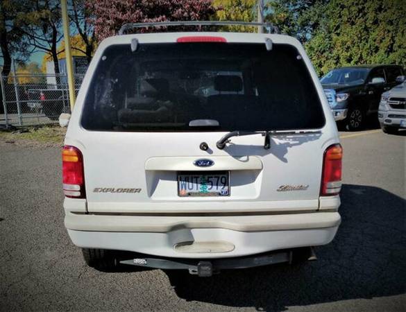 1999 *Ford* *Explorer* *4dr 112 WB Limited 4WD* Whit for sale in Portland, OR – photo 3