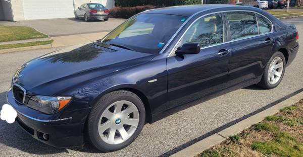 2007 bmw 750li 1 Owner Only 70k midnight blue like new every option! for sale in New Hyde Park, NY – photo 6