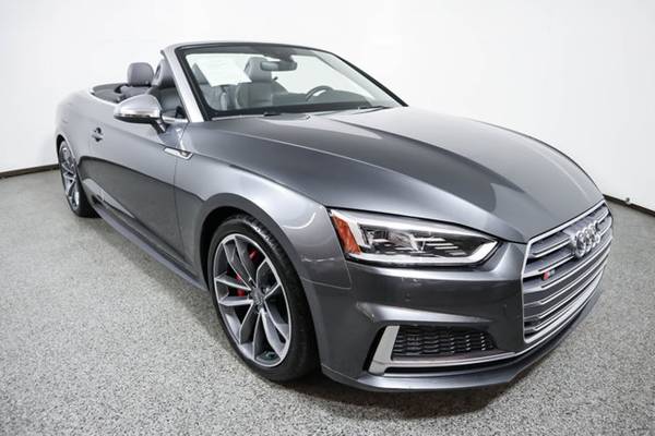 2018 Audi S5 Cabriolet, Daytona Gray Pearl Effect/Black Roof for sale in Wall, NJ – photo 7