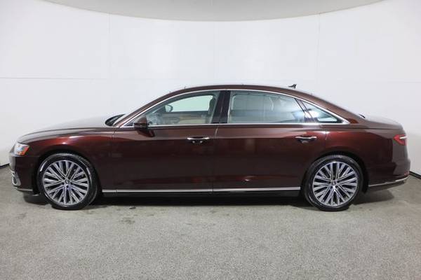 2019 Audi A8 L, Seville Red Metallic - - by dealer for sale in Wall, NJ – photo 2