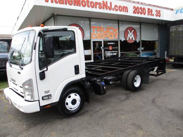 2013 Isuzu NPR CAB CHASSIS, DIESEL 65K ** 13 3 FRAME BODY - cars &... for sale in south amboy, WV – photo 2