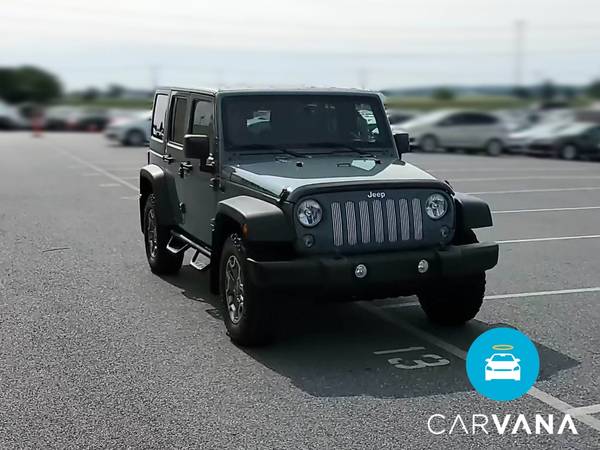 2014 Jeep Wrangler Unlimited Rubicon Sport Utility 4D suv Gray - -... for sale in Washington, District Of Columbia – photo 16