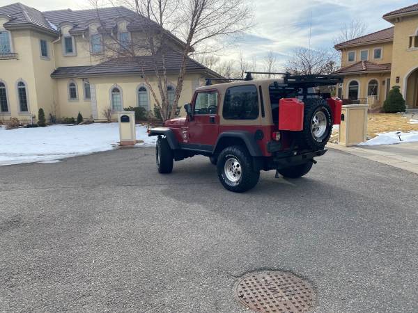 Fully Built Lifted and Locked Jeep Wrangler TJ 4 0L 4x4 Terraflex for sale in Aurora, CO – photo 3
