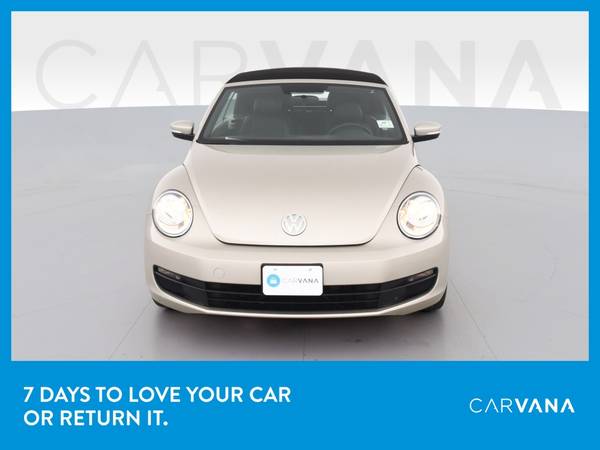 2013 VW Volkswagen Beetle 2 5L Convertible 2D Convertible Beige for sale in Chatham, IL – photo 13