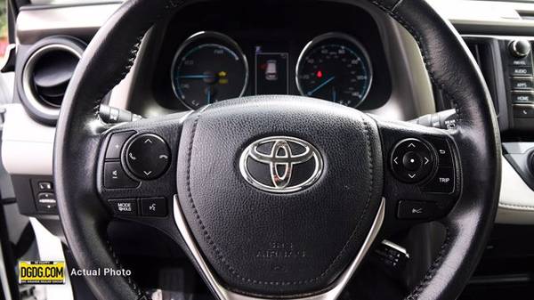 2018 Toyota RAV4 Hybrid XLE hatchback Super White - cars & trucks -... for sale in San Jose, CA – photo 5
