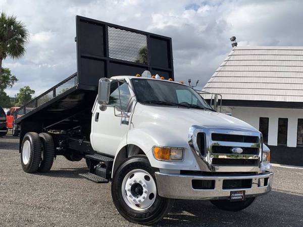 2008 Ford F-650 Flatbed Dump Truck Extra Low Miles for sale in Other, GA