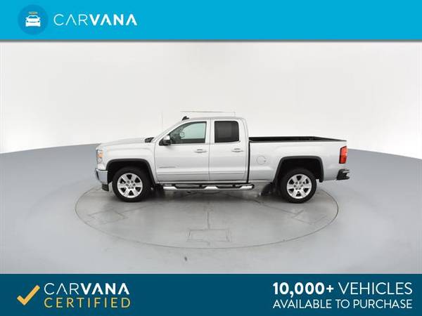 2015 GMC Sierra 1500 Double Cab SLT Pickup 4D 6 1/2 ft pickup Silver - for sale in TAMPA, FL – photo 7