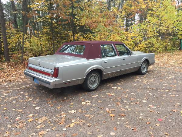 1988 Lincoln Town car for sale in Manitowish Waters, WI