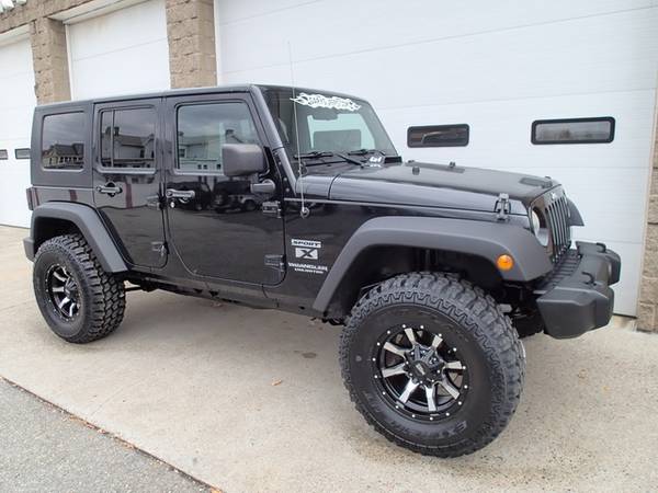 2009 Jeep Wrangler Unlimited 6 cyl, auto, lifted, hardtop, New 35's... for sale in Chicopee, CT – photo 5