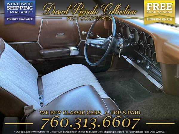 1973 Ford Ranchero 500 Pickup at a PRICE YOU CAN AFFORD - cars & for sale in Palm Desert , CA – photo 8
