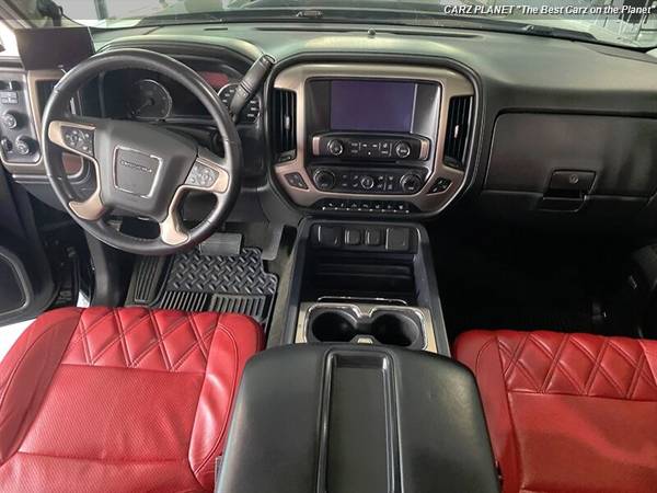 2015 GMC Sierra 3500 4x4 4WD Denali LIFTED DIESEL TRUCK RED SEATS for sale in Gladstone, OR – photo 24