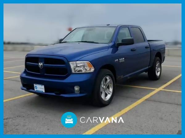 2017 Ram 1500 Crew Cab Tradesman Pickup 4D 5 1/2 ft pickup Blue for sale in Covington, OH