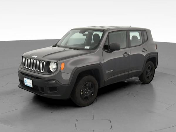 2018 Jeep Renegade Sport SUV 4D suv Gray - FINANCE ONLINE - cars &... for sale in West Palm Beach, FL – photo 3