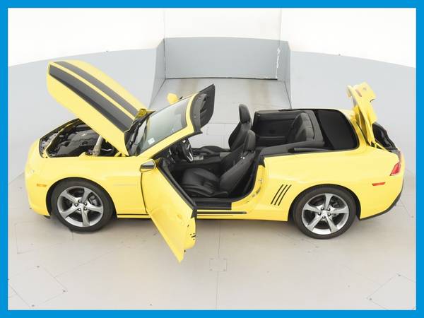 2014 Chevy Chevrolet Camaro LT Convertible 2D Convertible Yellow for sale in Stillwater, OK – photo 16