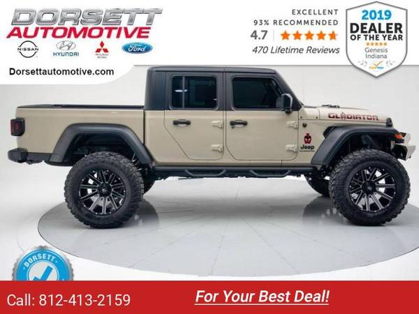 2020 Jeep Gladiator pickup Gobi Clearcoat - cars & trucks - by... for sale in Terre Haute, IN