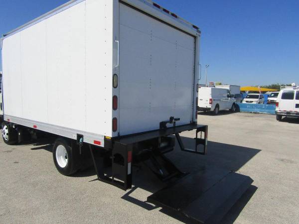 2012 Isuzu NPR-HD 14ft Dry Box Truck Lift Gate Delivery Truck 93K for sale in Opa-Locka, FL – photo 11