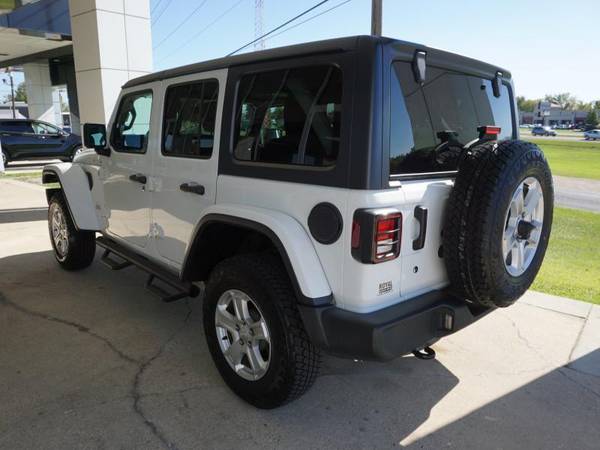 2018 Jeep Wrangler Unlimited Sport S 4WD hatchback Bright White -... for sale in Baton Rouge , LA – photo 5