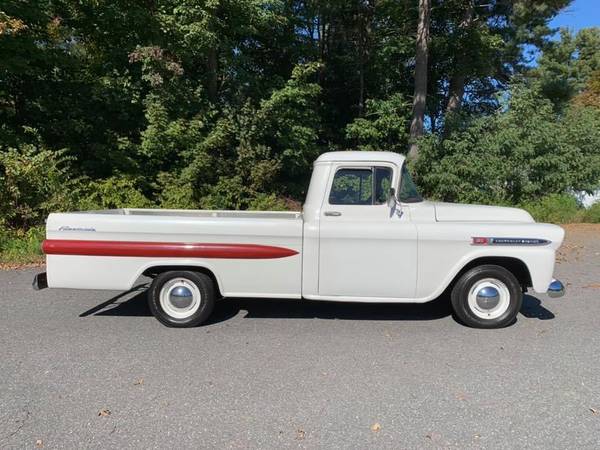 1959 Chevy Apache Fleetside - Short Cab/ Long Bed - Solid Truck ! for sale in Tyngsboro, MA – photo 5