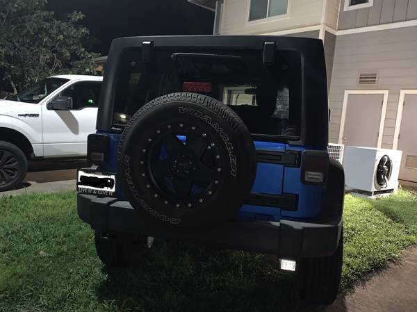 2015 Lifted Jeep Wranger Unlimited for sale in Wheeler Army Airfield, HI – photo 3