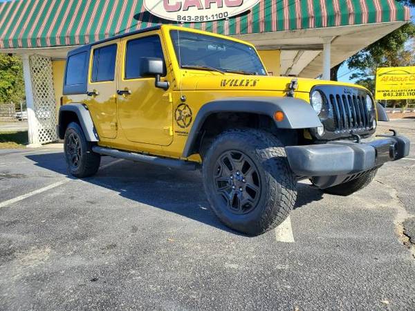 2015 Jeep Wrangler Unlimited 4WD 4dr Willys Wheeler - cars & trucks... for sale in Little River, SC