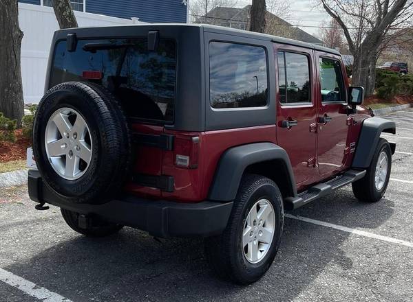 2013 Jeep Wrangler Unlimited Sport 4x4 4dr SUV EVERYONE IS APPROVED! for sale in Salem, MA – photo 3