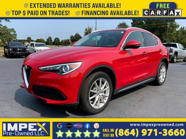 2018 Alfa Romeo Stelvio Ti AWD FOR ONLY - - by dealer for sale in Boiling Springs, NC