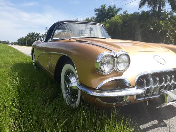 1958 Corvette Convertible - willing to trade for sale in Fort Myers, FL – photo 8