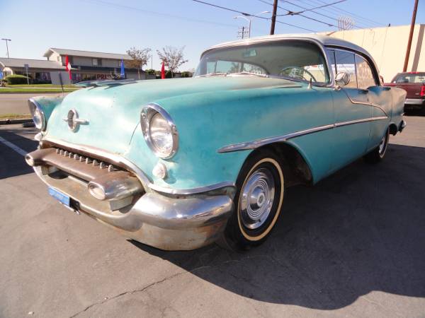 1955 Oldsmobile Holiday 4dr Hardtop for sale in Valyermo, CA
