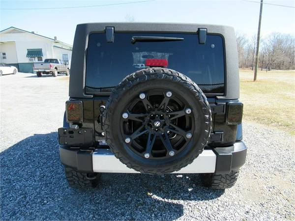 2011 JEEP WRANGLER UNLIMITED SAHARA, Black APPLY ONLINE for sale in Summerfield, NC – photo 10