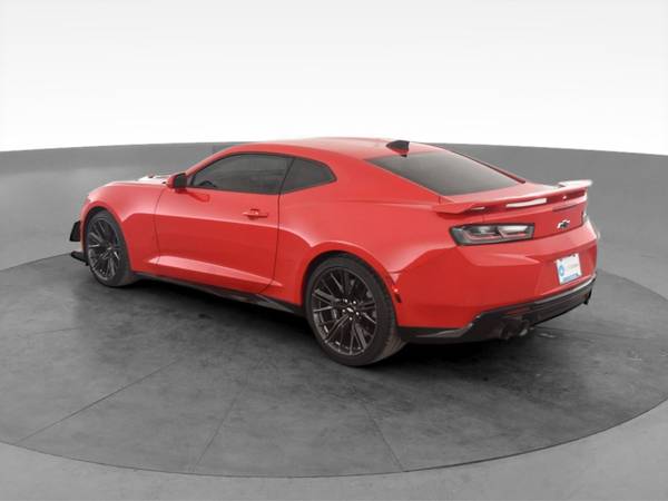 2017 Chevy Chevrolet Camaro ZL1 Coupe 2D coupe Red - FINANCE ONLINE... for sale in Wichita Falls, TX – photo 7