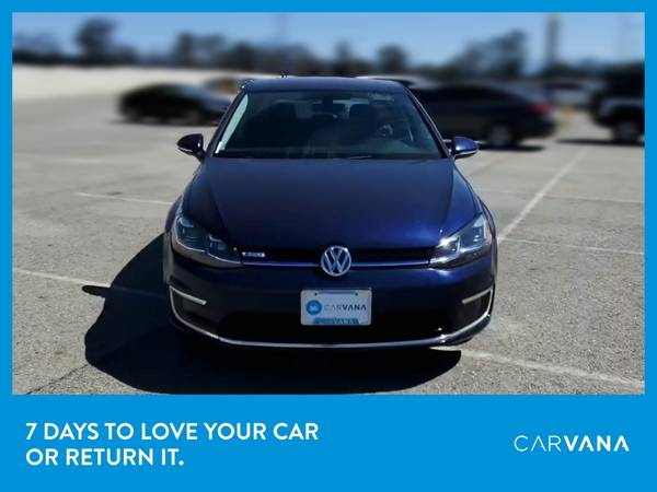 2017 VW Volkswagen eGolf SEL Premium Hatchback Sedan 4D sedan Blue for sale in Brooklyn, NY – photo 13