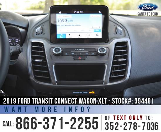 2019 FORD TRANSIT CONNECT WAGON XLT *** SiriusXM, SYNC, GPS *** for sale in Alachua, FL – photo 12