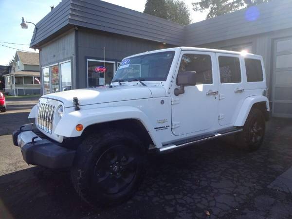 2014 Jeep Wrangler Unlimited Sahara 4x4 4dr SUV - cars & trucks - by... for sale in Rainier, OR – photo 2