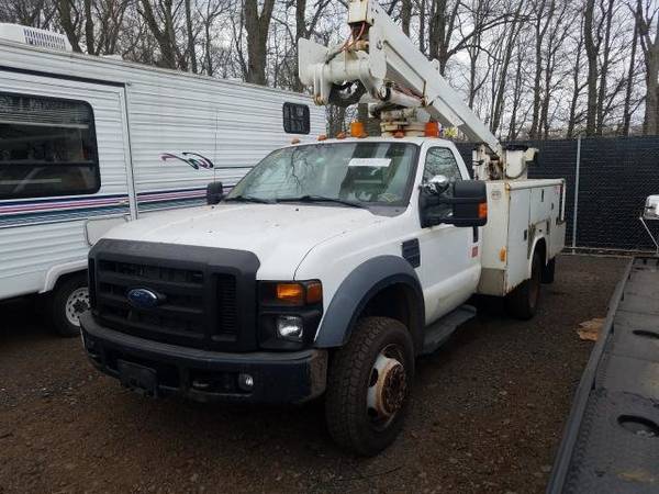 2008 Ford F-450 SD 41 FOOT 4X4 3 POINT READY FOR WORK - cars & for sale in Massapequa, NY – photo 2
