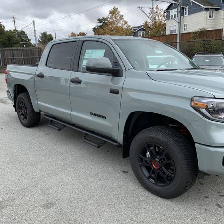 NEW 2021 Tundra TRD PRO 4WD Crew Max //Lunar Rock (iw247) - cars &... for sale in Burlingame, CA – photo 2