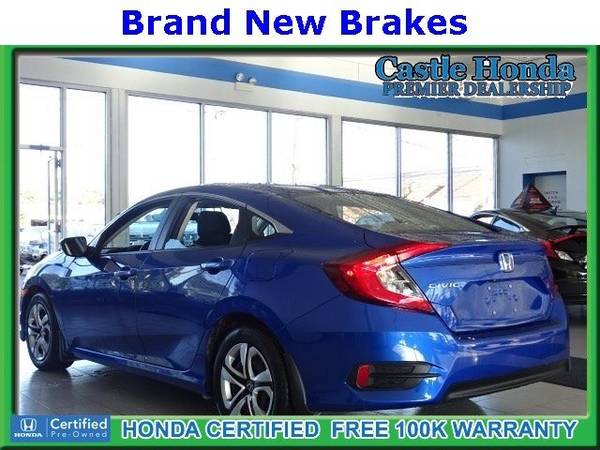 2016 Honda Civic Sedan sedan Cosmic Blue Metallic for sale in Morton Grove, IL – photo 3