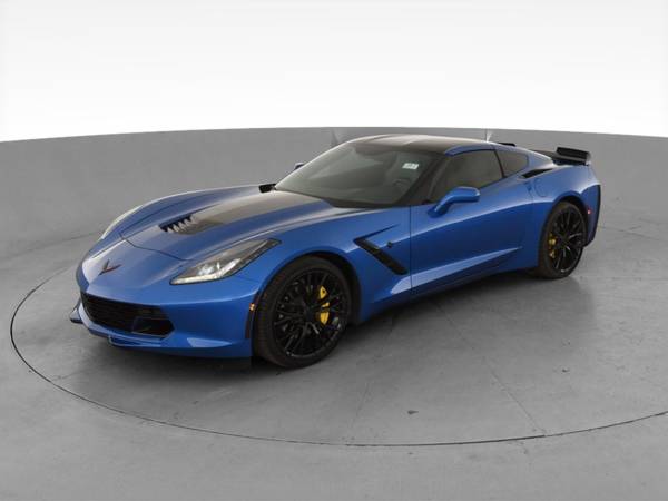 2014 Chevy Chevrolet Corvette Stingray Coupe 2D coupe Blue - FINANCE... for sale in Elmira, NY – photo 3