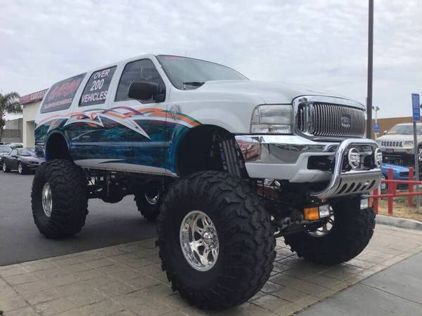 2000 Ford Excursion Limited SUPERCHARGED!! 4X4! MONSTER TRUCK!! -... for sale in Chula vista, CA – photo 2