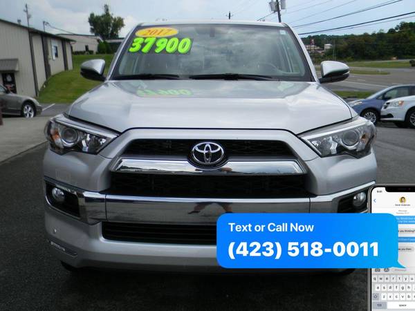 2017 TOYOTA 4RUNNER SR5/SR5 PREMIUM - EZ FINANCING AVAILABLE! - cars... for sale in Piney Flats, TN – photo 3