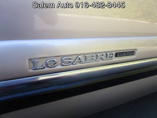 1999 Buick LeSabre CUSTOM - LOW MILEAGE - LEATHER AND POWERED SEATS - for sale in Sacramento , CA – photo 14