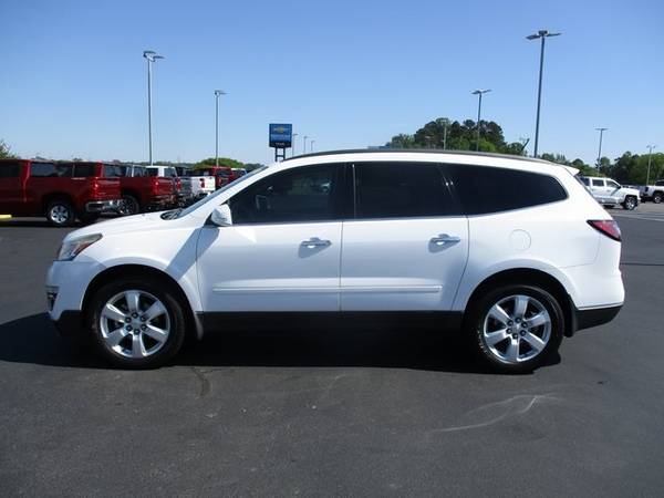 2016 Chevy Chevrolet Traverse LT suv White - - by for sale in Goldsboro, NC – photo 4
