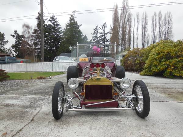 1922 Ford T Bucket - Soda Pop Trailer and 20 Ft Enclosed Cargo for sale in Oak Harbor, WA – photo 3