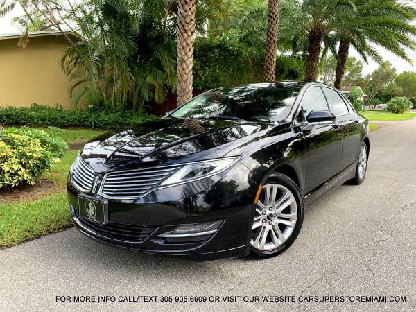 LIKE NEW 2014 LINCOLN MKZ HYBRID CLEAN TITLE NAVIGATION BACK UP... for sale in Hollywood, FL – photo 3
