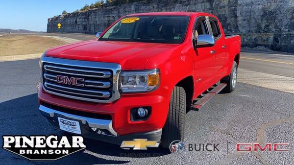 2015 GMC Canyon 4WD SLT pickup Red - cars & trucks - by dealer -... for sale in Branson, AR – photo 3