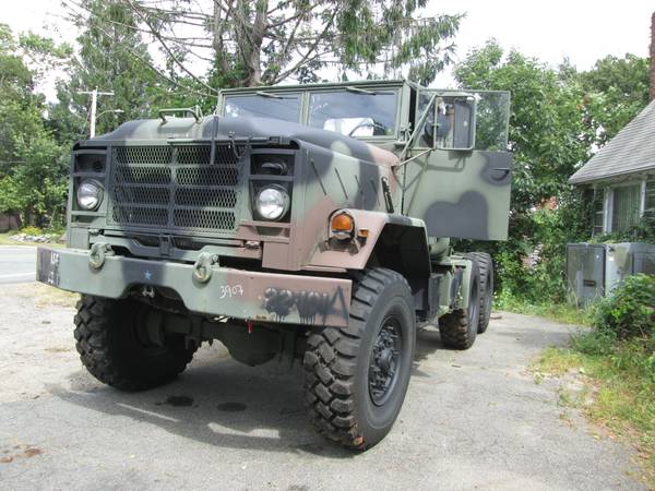 Military 5 Ton 6x6 M931A1 Tractor M923 - M939 series 700 miles Duce x2 for sale in Boston, MA – photo 17