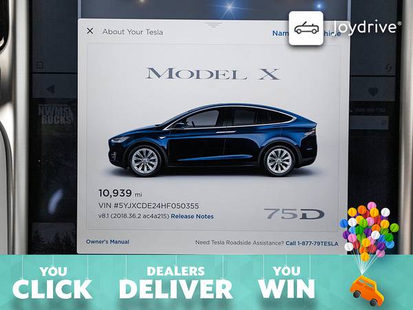 2017-Tesla-Model X-7-All Wheel Drive for sale in PUYALLUP, WA – photo 18